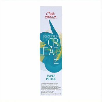 Tinte Permanente Wella Color Fresh Create Super Petrol Turquesa (60 Ml)