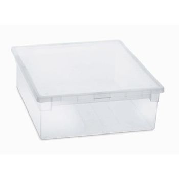 Caja Ordenacion Light Box 52xl 22l. Transparente