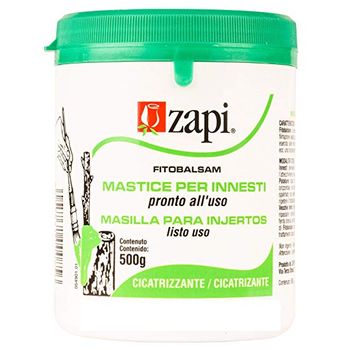 Masilla Zapi Cicatrizante Para Injertos, Roturas O Heridas De Poda - 500g