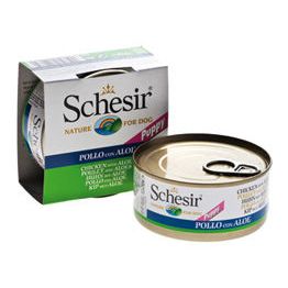 Schesir Filetes De Pollo Con Aloe Para Cachorros En Gelatina 150 Gr