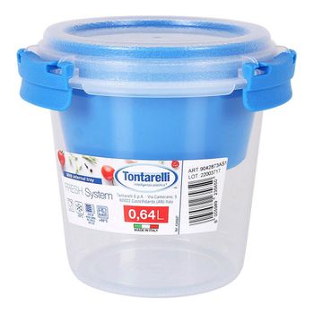 Envase Tontarelli Fresh System Plástico 0,64 L Yogur (ø 12,6 X 11,3 Cm)