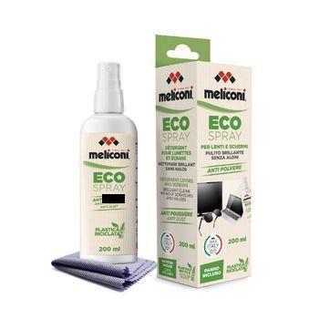 Meliconi Eco Spray Lcd/led/plasma, Lentes/cristal, Teléfono Móvil/smartphone, Portátil, Pc, Pc Tableta Espray Para Limpieza De Equipos 200 Ml