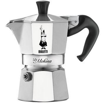 Bialetti La Mokina Mezza Tazza 0002380 Tipo Di Prodotto Moka Capacità 0.4 L Quantità Per Pacco 1 Pz Italia Silver