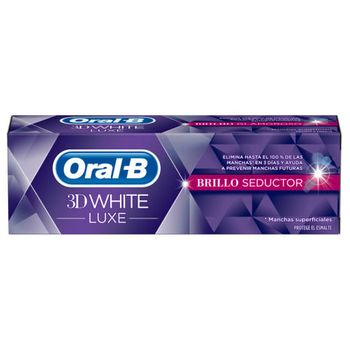 Oral B Pasta Dentífrica 3d Luxe Brillo Seductor 75 Ml