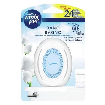 Ambi Pur Ambientador Baño Nubes De Algodón 1 Unidad