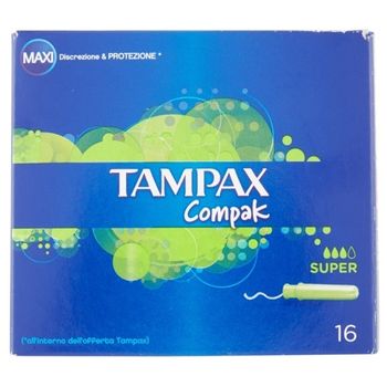 Tampax Compak Tampón Super 22 Unidades