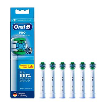 Pack De 6 Recambios Cepillo Oral B