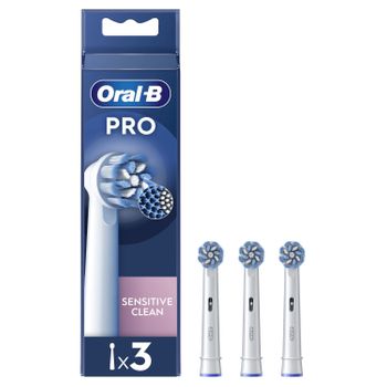 Oral-b Pro Sensitive Clean 3 Pieza(s) Blanco