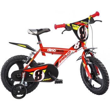 Bicicleta Para Niños Pro-cross Roja 16" Dino356005 Dino Bikes
