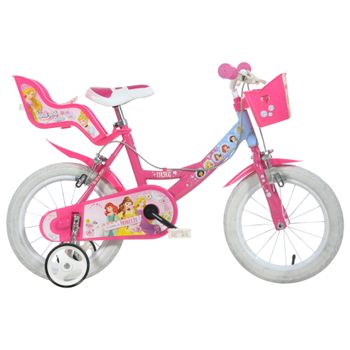 Bicicleta Infantil Disney Princess 16 Pulgadas 5 - 7 Años