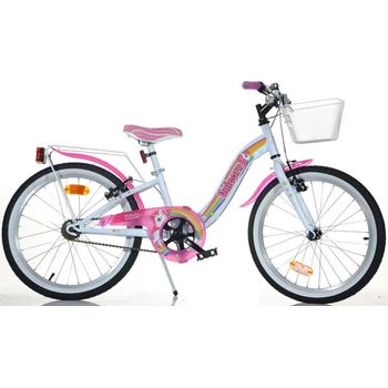 Bicicleta Infantil Unicorn 20 Pulgadas +7 Años
