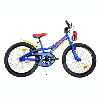 Bicicleta Niño 20 Pulgadas Sonic Azul 7 Años