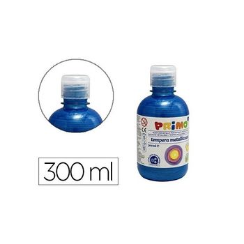 Tempera Liquida Primo Escolar 300 Ml Azul Marino Metalizado