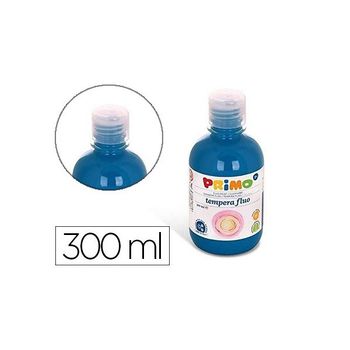 Tempera Liquida Primo Escolar 300 Ml Azul Marino Fluorescente