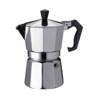 Monix Vitro Noir – Cafetera Italiana de Aluminio, Capacidad 3 Tazas, Apta  para Todo Tipo de cocinas Salvo inducción » Chollometro