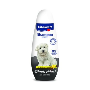 Vitakraft Champu Con Camomila (pelo Blanco) Perros 250 Ml