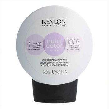 Coloración Permanente En Crema Nutri Color Filters Revlon Platino (240 Ml)