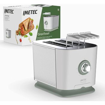 Pack Toast Retro Pequeña Tostadora Para Rebanadas Anchas + 2 Pinzas De  Rejilla Para Sándwiches - Create con Ofertas en Carrefour