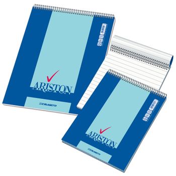 Blasetti Ariston Cuaderno Y Block A4 60 Hojas Azul