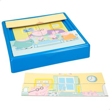 Peppa Pig - 8 Puzzles Infantiles 25 Piezas Para Niños +2 Años