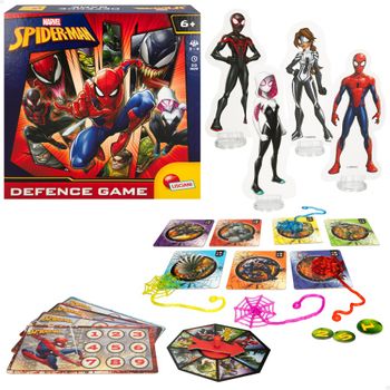 Spider-man - Juego De Mesa De Acción Con Personajes Marvel, 2-4 Jugadores, +6 Años