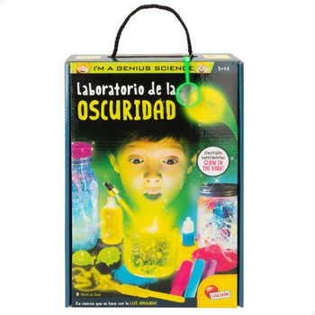 Lisciani - Laboratorio Para Realizar Experimentos Que Brillan En La Oscuridad I'm A Genius Con Accesorios, +8 Años