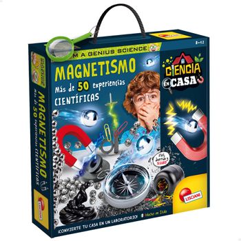 Lisciani - Laboratorio I'm A Genius Con 50 Experimentos Científicos De Magnetismo Para Niños Y Niñas, +8 Años