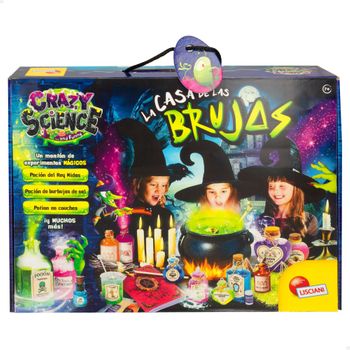 Lisciani - Juego Científico De Brujas Crazy Science Para Hacer Pociones Y Experimentos, +7 Años