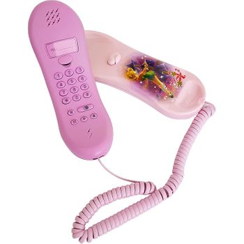 Teléfono Fijo Vintage Pushmefon Cable Violetta Rosa con Ofertas en  Carrefour