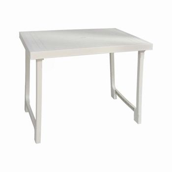 Mesa Plegable De Plástico Blanca Nik 78 X 56 X 60 Cm