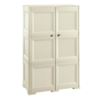 Armario Omnimodus - 3 Módulos Con Puerta De Madera Modelo Angora