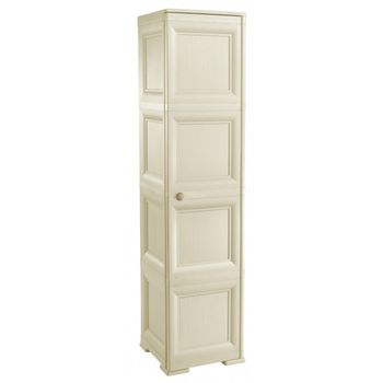 Mueble Omnimodus - 4 Módulos Con Puerta Acabada En Madera Modelo Angora