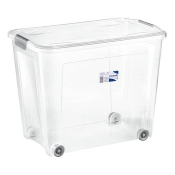 Caja De Almacenaje Con Tapa Combi Tontarelli 67 L (59 X 38,5 X 47,5 Cm)