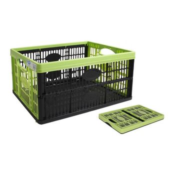 Caja Multiusos Tontarelli Voilà Plegable Negro Verde (47,5 X 35 X 23,6 Cm)