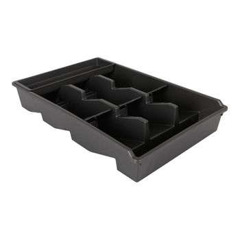 Organizador Para Cubiertos Tontarelli Bella Plus Negro (43,6 X 28,7 X 7,13 Cm)