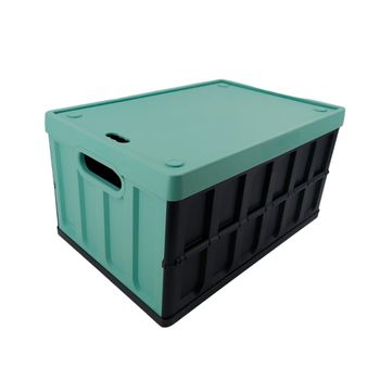 Caja Multiusos 46l Verde Y Negro Tontarelli