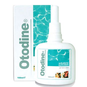 Icf Otodine Limpiador Auricular Para Otitis Bacterianas Crónicas O Recidivantes Para Perros Y Gatos, 100 Ml