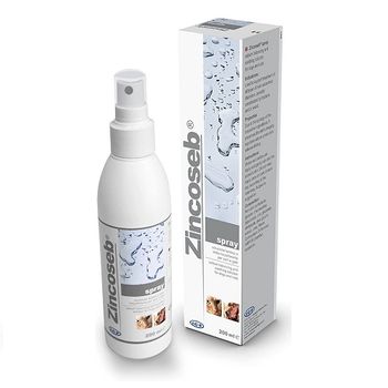 Fatro Zincoseb Spray Tratamiento Dermatitis E Infecciones De Piel Perros Y Gatos, 200 Ml