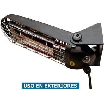 Calefactor Para Exterior Halógeno Por Infrarrojo Mo-el 797 Lucciola 1200