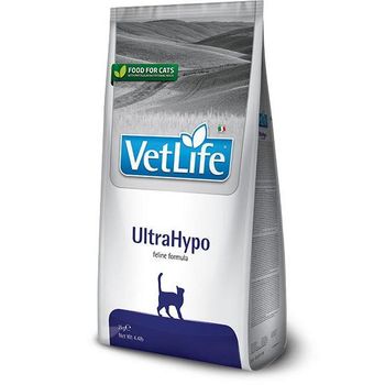 Fórmula Felina Vet Life Cat Ultrahypo Pienso Veterinario Farmina