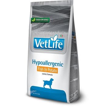 Vet Life Dog Hypoallergenic Pescado Pienso Veterinario Para Perros Farmina 12kg