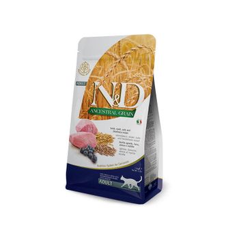 Farmina N&d Ancestral Grain Gato Lamb, Spelt, Oats And Blueberry Adult 5kg