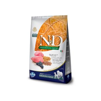 Farmina Nd Dog Ancestral Medium Maxi Cordero 2,5kg