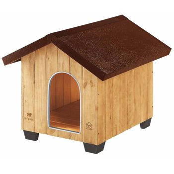 Caseta Para Perros Domus Medium Madera 73x85x67,5 Cm 87002000 Ferplast