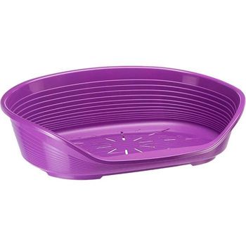 Cubo De Plástico Siesta Deluxe Tamaño 8 Morado Ferplast