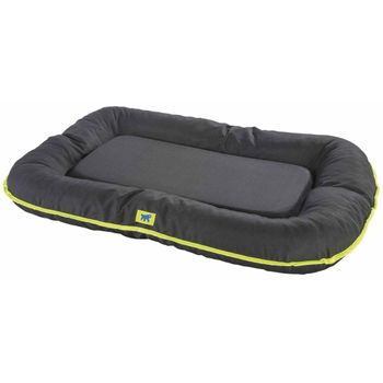 Cama Cojín Para Perros Oscar 80 Negra 80x60x11 Cm 81095017 Ferplast