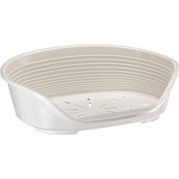 Basket Siesta Deluxe 6 - 70,5x52x23,5 Cm - Blanco Ferplast