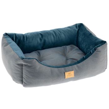 Cama Para Perros Y Gatos Chester 80 Azul Ferplast