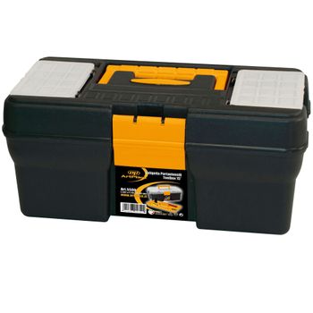 Caja Herramientas Polipropileno Artplast Valentino 15l Negro-amarillo