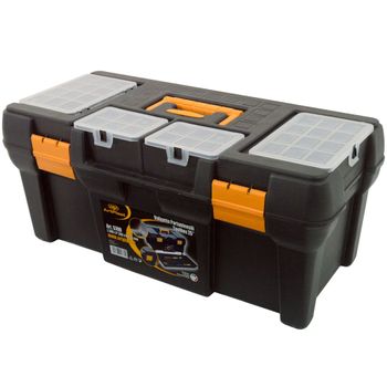 Caja Herramientas Polipropileno Artplast Valentino 23l Negro-amarillo